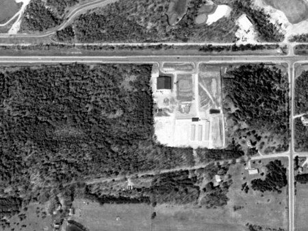 Northland Drive-In Theatre - Aerial - Photo From Terraserver (newer photo)